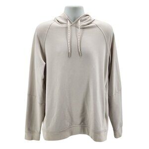 Lululemon Menx XL Hoodie City Sweat Pullover Sweatshirt Gray Ivory Athletica